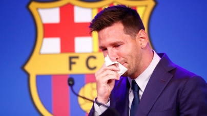 O legendă în viață: Leo Messi, în lacrimi la conferința de presă de ”adio” la Barcelona: ”Eu și familia mea voiam să rămânem aici”