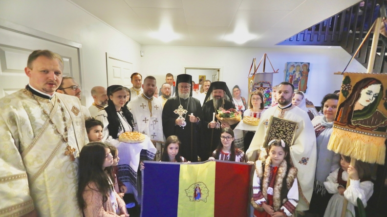 Delegație din Maramureș în Norvegia: A fost târnosită Parohia Ortodoxă Română „Sfintele Mucenițe Filofteia de la Curtea de Argeș, Tatiana de la Craiova și Sunniva din Bergen” (FOTO)