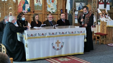 Eveniment cultural în Parohia Ortodoxă Șieu; A fost lansată cartea „Cântările marii treceri” (FOTO)