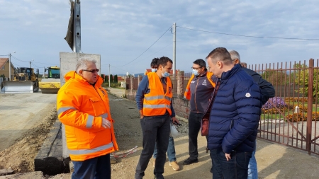 Felician Cerneştean: Se dă în folosinţă prima porţiune a centurii ocolitoare a oraşului Satu Mare