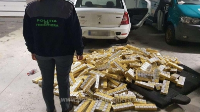 Valea Vișeului: Au fost confiscate țigări de contrabandă în valoare de 100.000 de lei