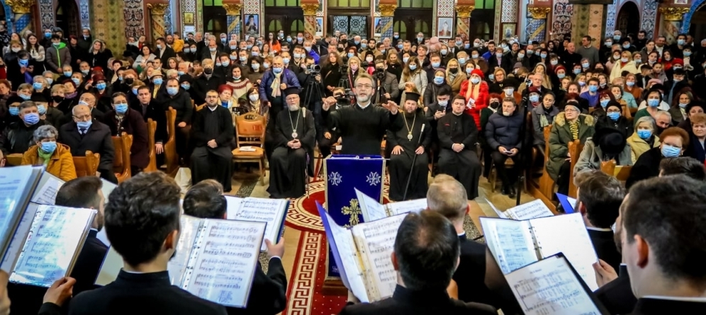 Concert solemn de colinde la Catedrala din Satu Mare; PS Iustin și PS Timotei au fost prezenți