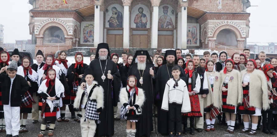 ÎPS Andrei, PS Iustin și PS Timotei au slujit duminică la Catedrala din Baia Mare; S-au împlinit cinci ani de când PS Iustin este Episcop al Maramureșului și Sătmarului