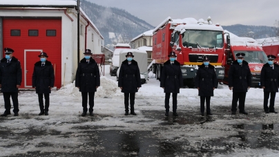 Momente emoționante la ISU Maramureș: Șapte subofițeri au depus jurământul militar