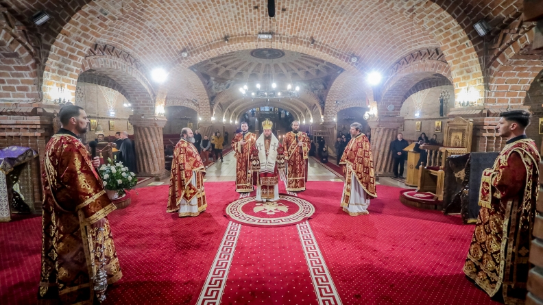 Sfânta și Dumnezeiasca Liturghie din Joia Mare la Catedrala Episcopală din Baia Mare