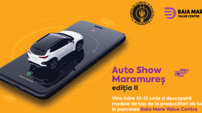 10-12 IUNIE 2022, ÎN PARCAREA BAIA MARE VALUE CENTRE – AUTO SHOW MARAMUREȘ: Expoziție de mașini noi, vehicule de teren & accesorii auto