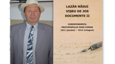 Un nou volum publicat de Lazăr Năsui în seria „Vișeu de Jos. Documente”