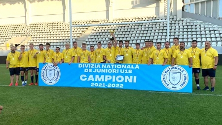 Rugby: CSS 2 Baia Mare este Campioana Națională a DN Juniori U18, sezonul 2021-2022