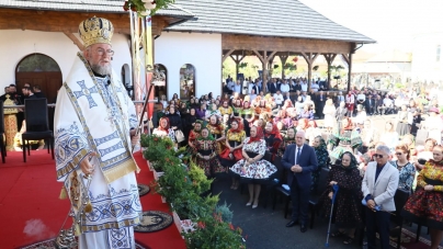 PS Iustin s-a aflat în mijlocul credincioșilor din Certeze în această duminică