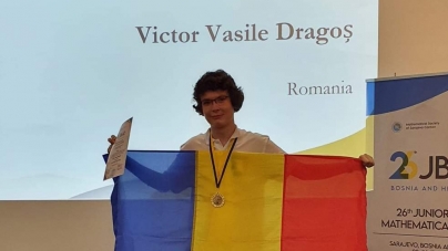 Rezultat fabulos: De vorbă cu Victor Dragoș, băimăreanul medaliat cu aur la Olimpiada Balcanică de Matematică pentru Juniori (FOTO)