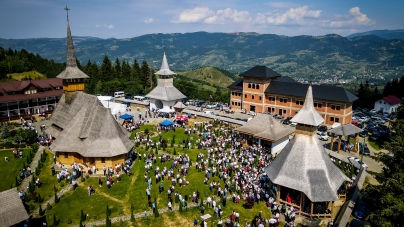 A fost hramul Mănăstirii Borșa-Pietroasa (FOTO)