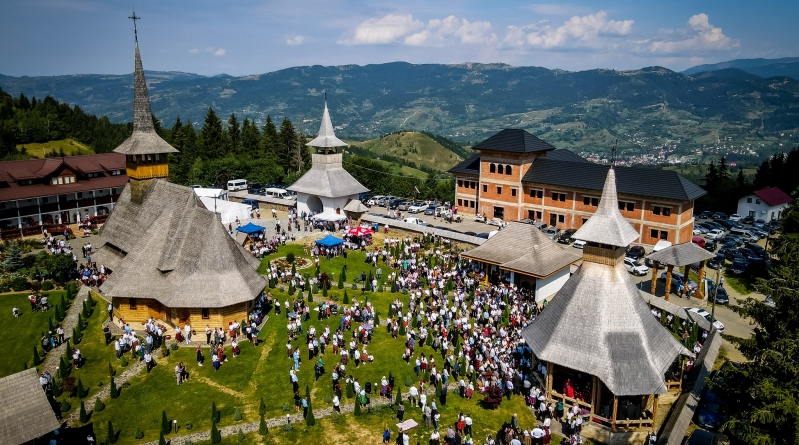 A fost hramul Mănăstirii Borșa-Pietroasa (FOTO)