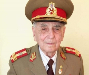 Vârstă onorabilă: Colonel (r) Marin Stănescu din Vișeu de Sus a împlinit 102 ani