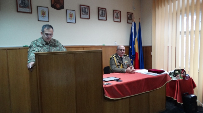 Final de an, final de carieră militară: Locotenent-colonel Mihai Marius-Ştefan a trecut în rezervă