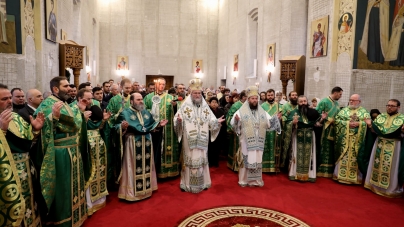 A fost hramul de iarnă al Mănăstirii Scărișoara Nouă (FOTO)