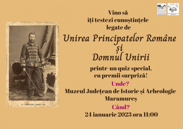 Quiz special de sărbătorire a Micii Uniri: Muzeul Județean de Istorie și Arheologie Maramureș va fi organizatorul interesaților de activitate!