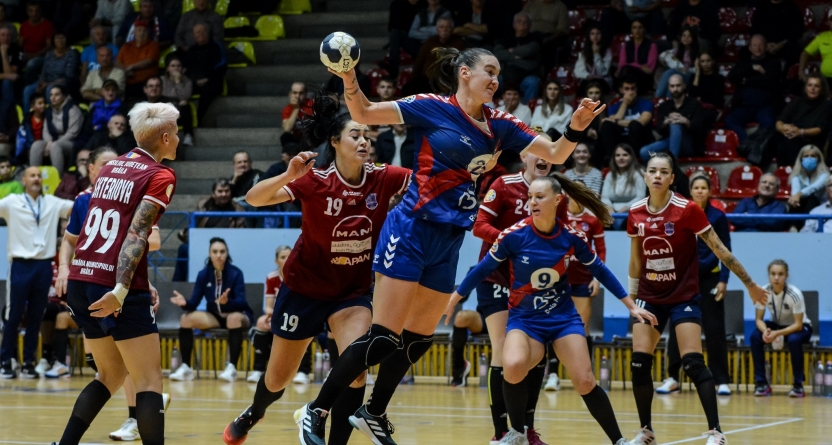 Handbal: Minaur s-a străduit, dar Brăila a reușit să obțină toate cele trei puncte