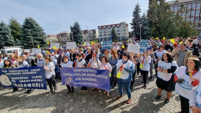 SLI MM organizează marș de protest în Baia Mare; Care e traseul