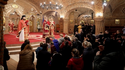 Sfânta și Dumnezeiasca Liturghie din Joia Mare la Catedrala Episcopală din Baia Mare