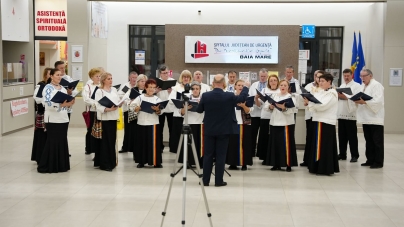 Concert pascal la Spitalul Județean Baia Mare