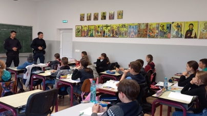 Acțiune educativă a jandarmilor cu elevi maramureșeni!