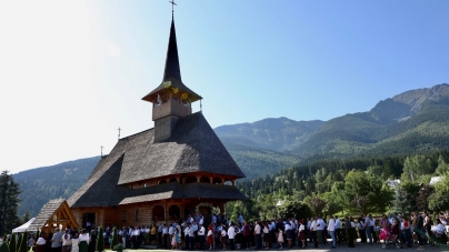 A fost hramul Mănăstirii Borșa-Pietroasa (FOTO)