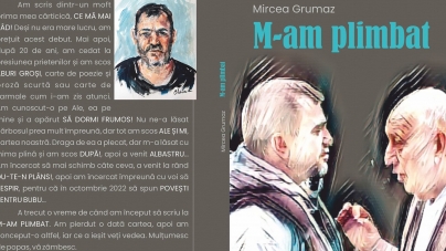 „M-am plimbat”… prin proză: Mircea Grumaz, colegul de breaslă, va lansa a 10-a carte, în 10.10; Cea mai frumoasă din plimbări, potrivit autorului