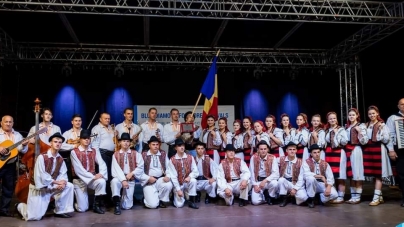 Ansamblul Folcloric „Cercănelul”, distincție pentru cea mai frumoasă reprezentație în cadrul Festivalul Internațional de Folclor „Autumn in Toscana”