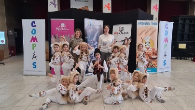 Ansamblul Colibri din Borșa, pe podium la concursul de dans „Dominarium International Dance Competition”