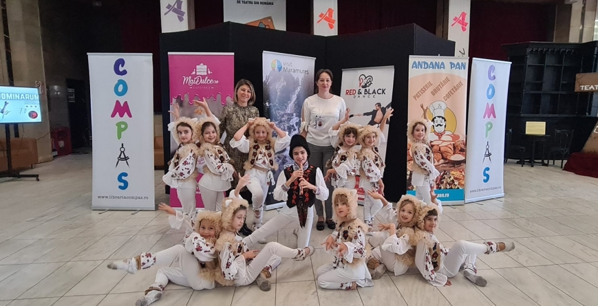 Ansamblul Colibri din Borșa, pe podium la concursul de dans „Dominarium International Dance Competition”