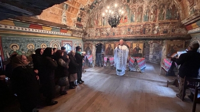 Biserica de lemn din Buzești, azi monument istoric, și-a prăznuit hramul