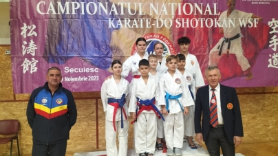 10 titluri de Campion Național obținute de sportivii din Fărcașa la Campionatul de Karate-Do Shotokan