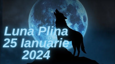 Luna plină din 25 ianuarie, aduce energie și determinare