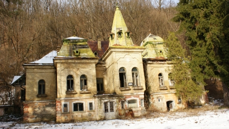 Castelul de pe Valea Borcutului, imagine tristă a indolenței și lipsei de interes a autorităților