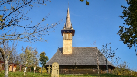 Biserica de lemn de la Muzeul Satului Baia Mare