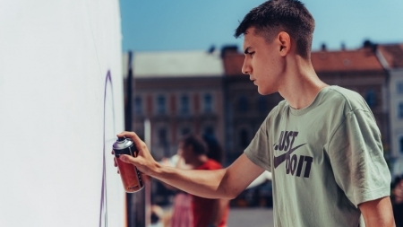 Concurs de pictat pereții. S-a dat startul la înscrierile pentru Murals of Youth 2024