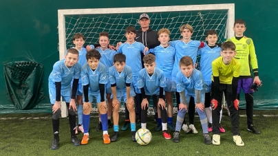 Băieții de la Școala ”Dimitrie Cantemir”, campioni ai județului Maramureș la fotbal – U12