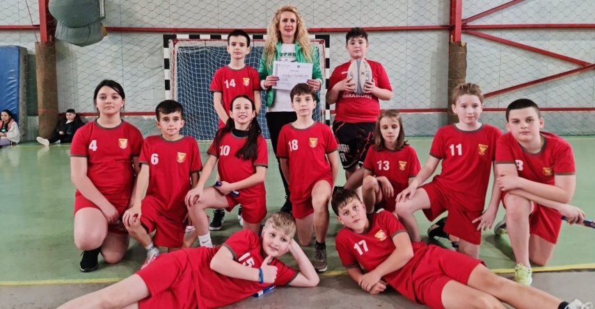 Olimpiada Națională a Sportului Școlar la Rugby Tag: Școala ”Iorga”, campioană a Județului Maramureș, la ciclul primar