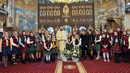 O parte din corul bisericii din Ieud va participa duminică la Sfânta Liturghie de la Capela Institutului Oncologic din Cluj-Napoca