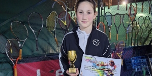 Sportiva Raluka Matei a obținut locul I la turneul de tenis „Trofeul Marc – Cupa Swisspor”