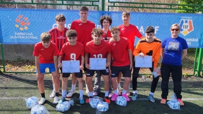 Olimpiada Națională a Sportului Școlar la Fotbal Băieți: Echipa CENT, campioană la nivel regional, la U16