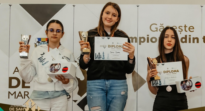 Început puternic pentru Academia de Șah Maramureș: Concursul ChessMania și-a desemnat primii câștigători