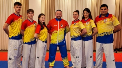 9 medalii, din care 3 de aur, pentru ACS Dragonul Baia Mare la Campionatul European de Taekwon-do ITF