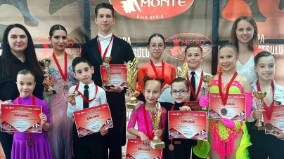 Clubul DanceLight Baia Mare, 13 clasări pe podium la Concursul Național de Dans sportiv „Cupa Maramureșului”