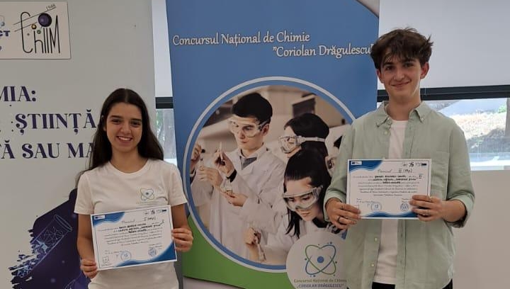 Elevi de la „Șincai” premiați la etapa națională a Concursului „Coriolan Drăgulescu”