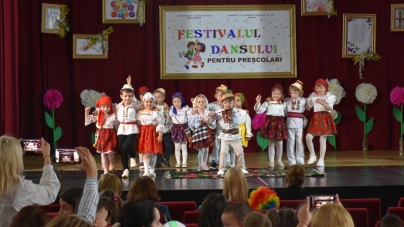 Bucurie și talent: La Borșa s-a desfășurat ediția a XVIII-a a Festivalului Județean de Dans pentru Preșcolari