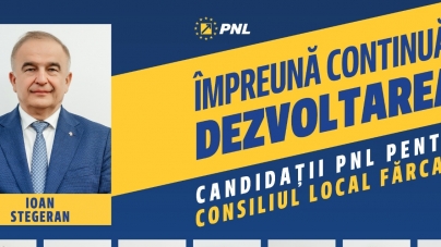 Edilul Ioan Stegeran vine în fața cetățenilor cu o echipă puternică pentru Consiliul Local al Comunei Fărcașa