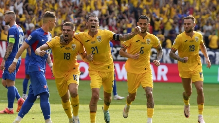 Fotbal – EURO 2024: România a câştigat Grupa E, după 1-1 cu Slovacia