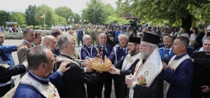 Ceremonie militară și religioasă la Monumentul Ostaşului Român din Baia Mare