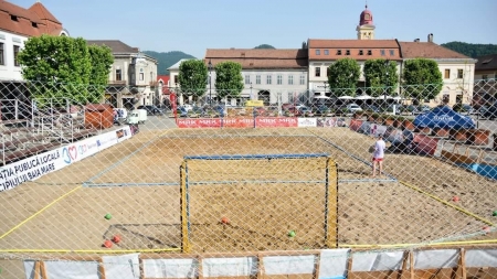 Cupa României la Beach Handball, în centrul Băii Mari